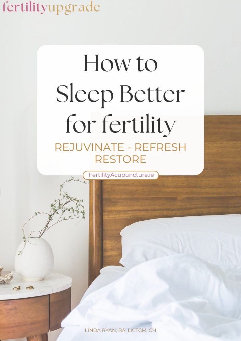 Sleep Better for Fertility